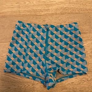 FP Movement Free People Paddle On shorts XS blue